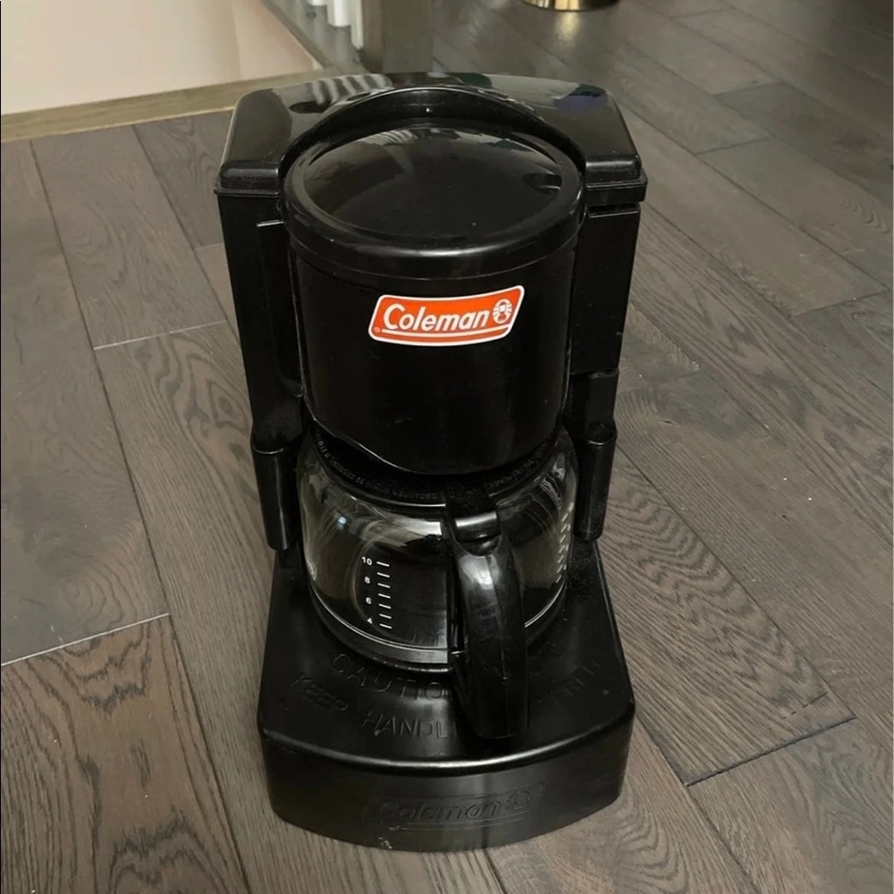 make me an offer ❤️ 
Coleman camping or on the go  coffee maker